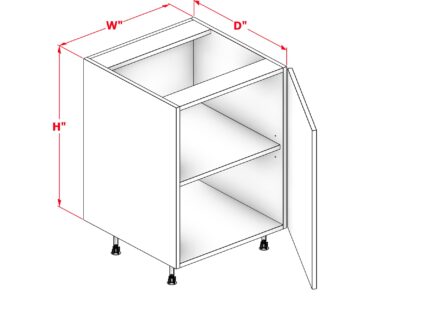 Base One Door Right Hinge