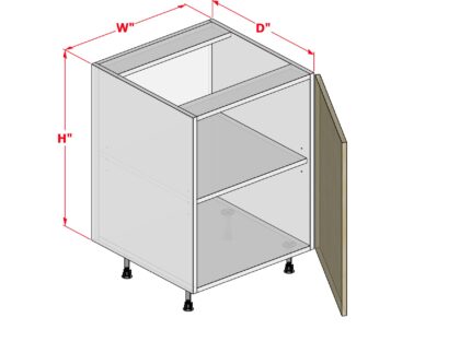 Base One Door Right Hinge