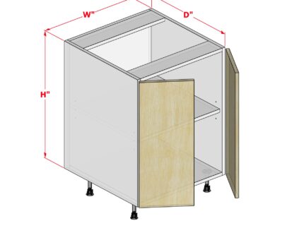 Base with Two Doors