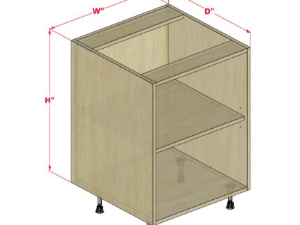 Base Open Box (finish material)
