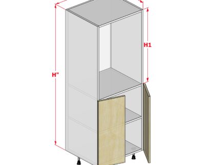 Tall Cabinet - Open - 2 Doors
