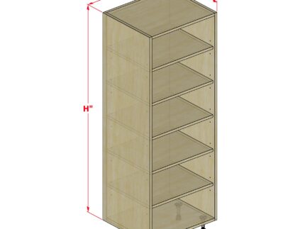 Tall Open Box (finish material)