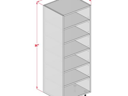 Tall Open Box (box material)
