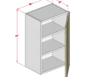 Upper One Door Hinge Right