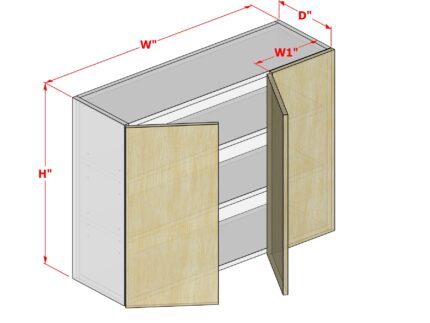 Upper Blind Cabinet – Right Panel – 2 Doors